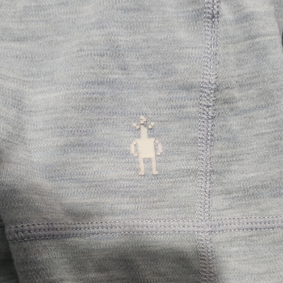 Smartwool Light Gray Quarter-Zip Top size large - Picture 6 of 6